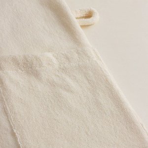 Халат махровый мужской S HOME: Basic "Айвори", 100% хлопок, 420 г/м2