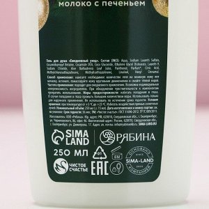 Подарочный набор «Для зимнего ухода»: гель для душа и шампунь для волос, 2x250 мл, Чистое счастье