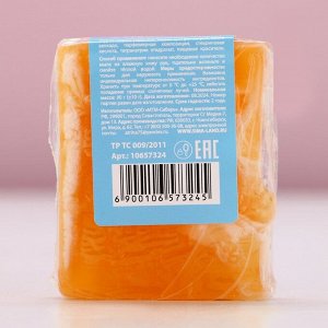 Мыло для рук ручной работы, 90 г, аромат снежной облепихи, Чистое счастье