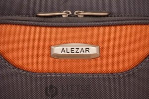 Чемодан Alezar Style, серый, 72 см, L