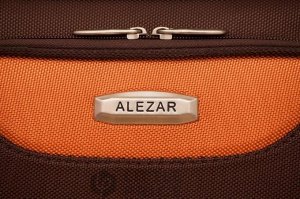 Чемодан Alezar Style, коричневый, 53 см, S