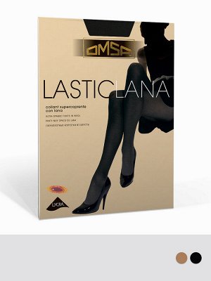 Колготки Lasticlana (Omsa) теплые эластичные колготки с шерстью
