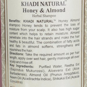 Шампунь Khadi Natural 34727.11 (Honey, almond)