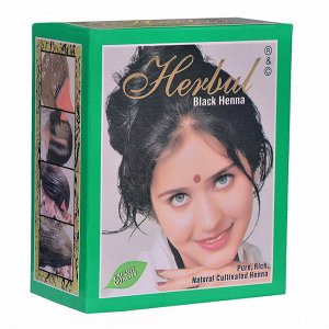 Краска для волос Herbul 1518.4 (Black henna)
