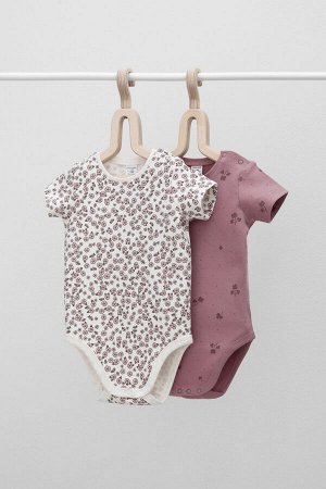 Полукомбинезон(Осень-Зима)+baby (роз.скандинавские цветы, клевер)