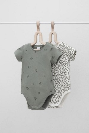 Полукомбинезон(Осень-Зима)+baby (мят.скандинавские цветы, клевер)