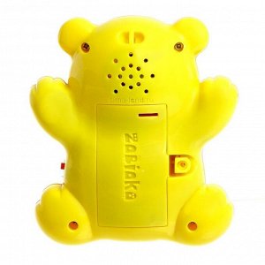 Музыкальная игрушка «Медвежонок», световые и звуковые эффекты