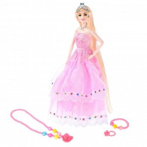 Кукла «Принцесса Бэлла», с набором аксессуаров для девочки, в пакете