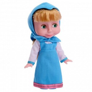 Кукла «Маша» в голубом платье, 25 см, рассказывает 3 стиха, поёт песню