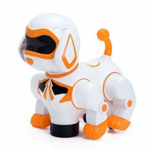Игрушка-робот «Собака», работает от батареек, световые и звуковые эффекты, танцует, МИКС