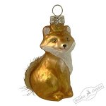 Лиса Патрикеевна (стекло) 5х4х9 см