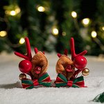 Новогодние заколки
