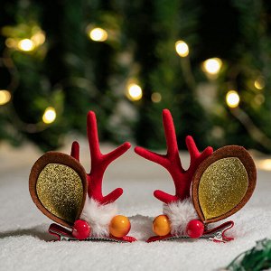 Новогодние заколки