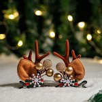 Новогодние заколки