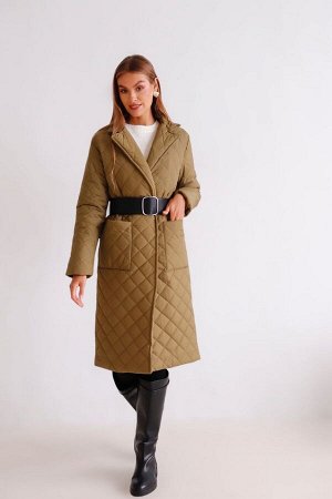8511 Пальто горчичное (остаток: 48, 50)