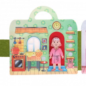 Коврик-игралка "Кукольный домик", высота куклы — 11 см