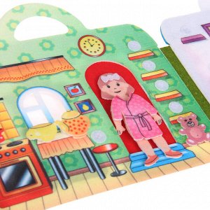 Коврик-игралка "Кукольный домик", высота куклы — 11 см
