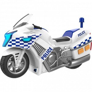 Игрушка Teamsterz «Полицейский мотоцикл», со световым и звуковым эффектом