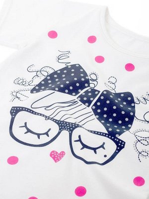 Комплект для девочки: футболка и шорты