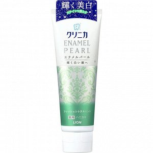 Зубная паста "Clinica Enamel Pearl"  с отбеливающим действием со вкусом мяты и цитрусовых 130 г, туба / 60