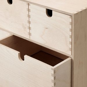 MOPPE, мини-комод, березовая фанера, 42х18х32 см