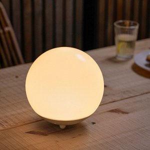 SOLVINDEN, светодиодный торшер на солнечных батареях, наружный /globe white