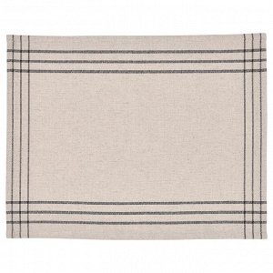 VÅRARV, Сервировочная салфетка, темно-серый/натуральный, 35х45 см