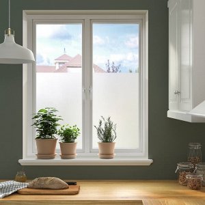 IKEA PUCKELFLY, оконная пленка, прозрачная, 50x150 см