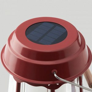 SOLVINDEN, светодиодная настольная лампа на солнечных батареях, домашняя / красная, 25 см