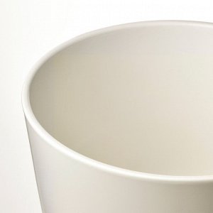 SOJABÖNA, горшок для растений, белый, 24 см