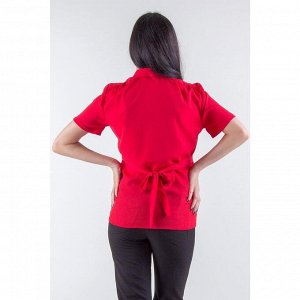 Блузка женская для беременных, размер 44, рост 168, цвет красный (арт. 0307)