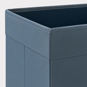 DRÖNA, Коробка, синяя, 25х35х25 см