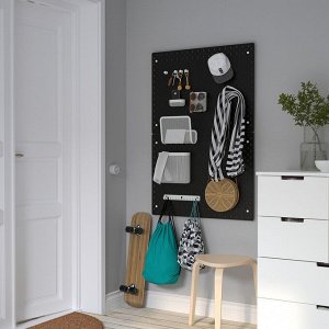 SKÅDIS, доска для прищепок, черная, 76x56 см