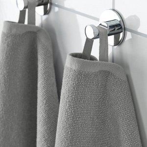 LUDDVIAL, Банное полотенце, серое, 55х120 см