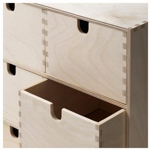 MOPPE, Мини-комод, березовая фанера, 31х18х32 см