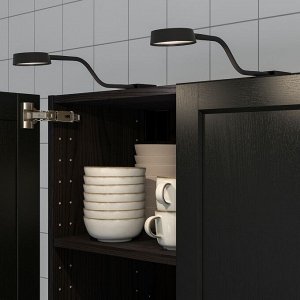 YTBERG / TR?DFRI, комплект осветительных приборов, черный