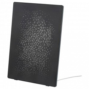 SYMFONISK, рамка для фотографий с Wi-Fi динамиком, черный/smart