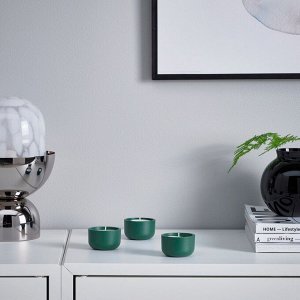 HEDERV?RD, держатель для чайного столика, темно-бирюзовый, 3 см