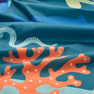 КУРА, палатка-кровать с рисунком морских животных