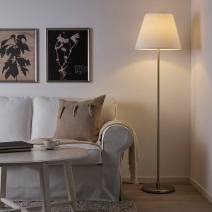 МИРХУЛЬТ, абажур для лампы, белый, 42 см