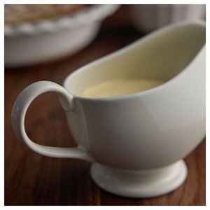 ХЕСТАГИЛЬ, соусник, темно-белый, 0,5 л
