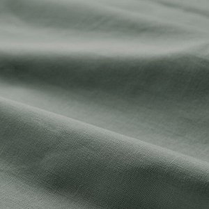 DVALA, Наволочка серо-зеленая, 50х80 см/ 2 шт