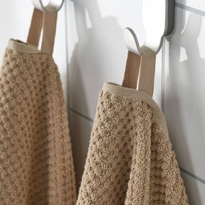 GULVIAL, Полотенце, бежевое, 30х30 см