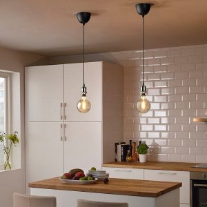 JÄLLBY, набор шнуров, текстильное никелированное покрытие, 1,4 м
