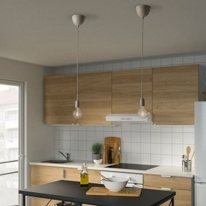 GRÅVACKA, набор шнуров для лампы накаливания, бежевый, 1,8 м