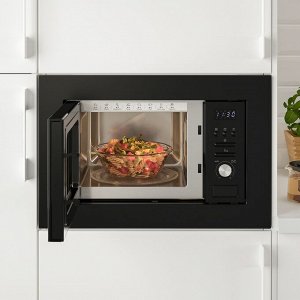 VÄRMD, микроволновая печь, IKEA 300 черный