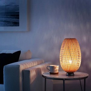 BÖJA, Настольная лампа из бамбука/ручной работы