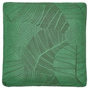 JÄTTEGRAN, чехол для подушки, зеленый, 50x50 см
