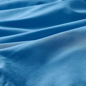 DVALA, Наволочка, голубая, 50х80 см/ 2 шт