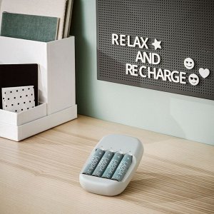 LADDA, аккумуляторная батарея, HR06 AA 1.2В, 2450 мАч